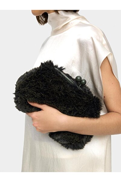 PARFOIS Kürk Efektli Zincir Askılı Çanta