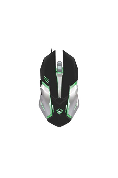 MeeTion Mouse de gaming MT-M915, iluminare automată, 2400 dpi, USB - Negru