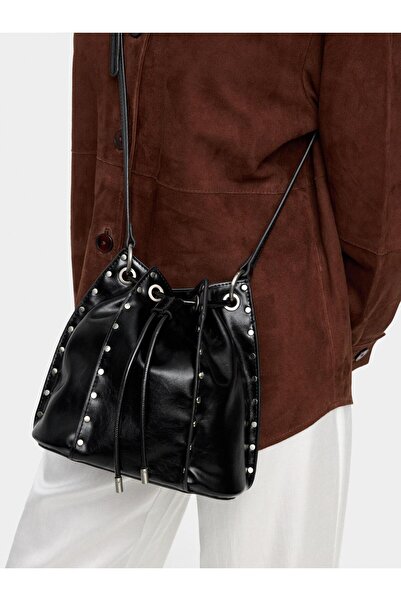 PARFOIS Zımba Detaylı Bucket Çanta