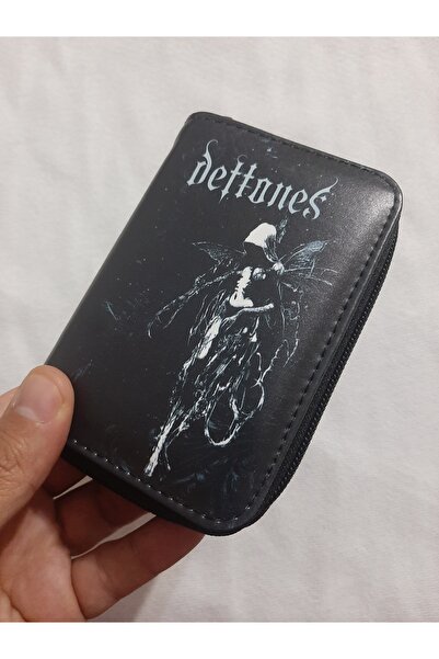 OWLBAG COMPANY Owl Bag Deftones Gothic Patterned Design Faux Leather Wallet