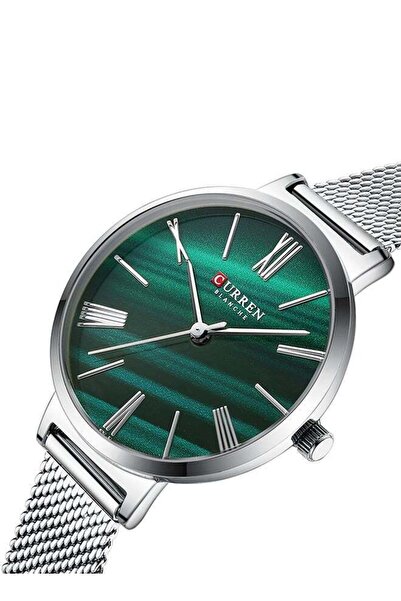 Curren 9076 Original Brand Stainless Steel Band Wrist Watch For Women with free box