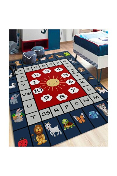 OEM Children's Rug Alphabet Pattern, Non-Slip, 80 x 150 cm