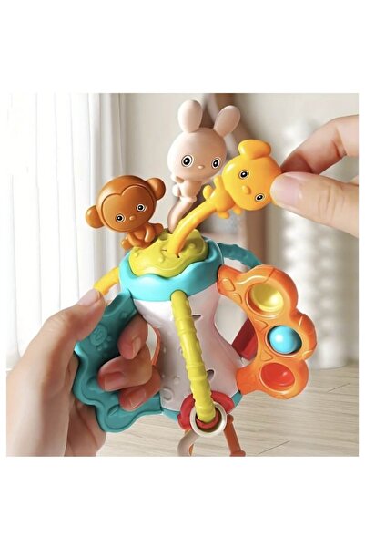 Picodino Motor Skills and Sensory Development Toy - Cheerful Animals (Bunny)