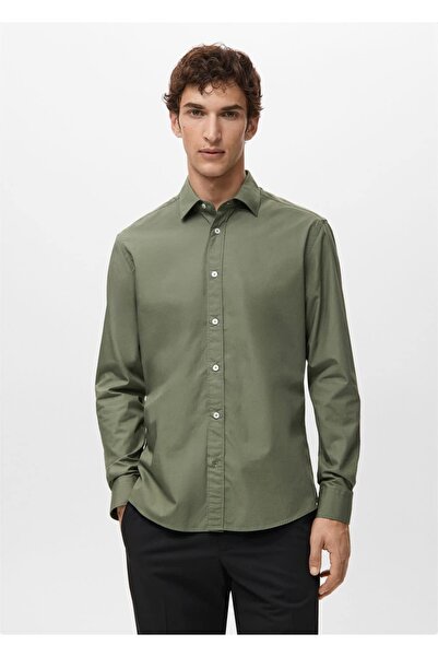 MANGO Man Regular fit %100 pamuklu gömlek