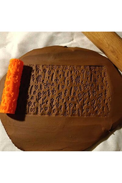 Enbceramic 10 CM SERAMİK- POLİMER KİL DOKU RULOSU DESEN OKLAVASI
