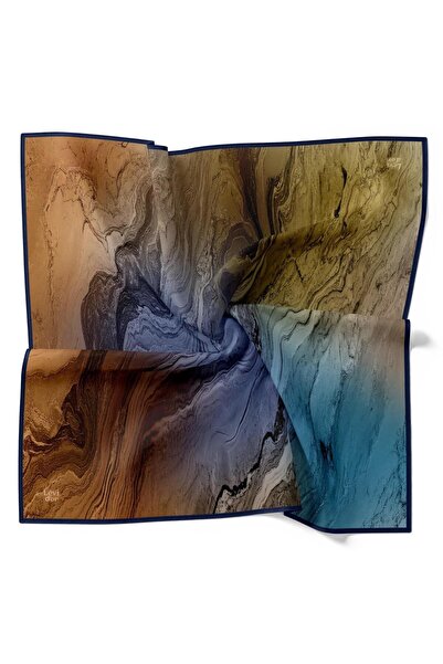 Levidor Шовковий шарф Sura-05916 Синій