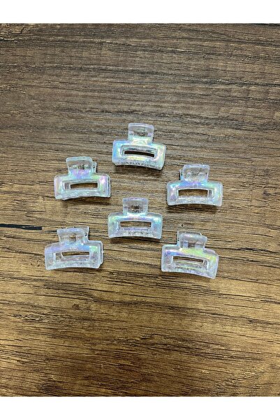 gülümse gel Kız Çocuk Kadın 6'lı Mandal Toka Seti Küçük Kıskaçlı Toka