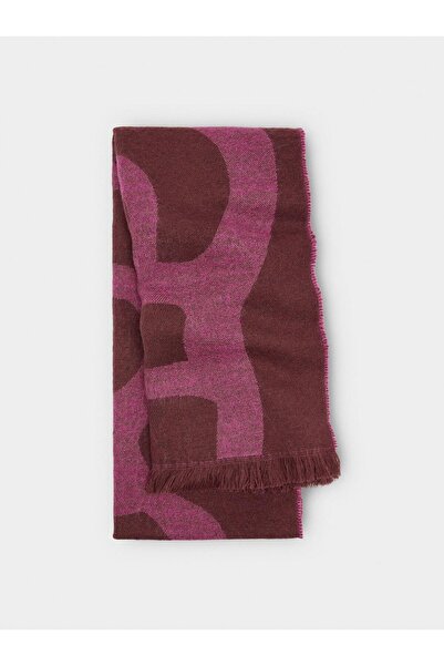 PARFOIS Püsküllü Jakarlı Atkı