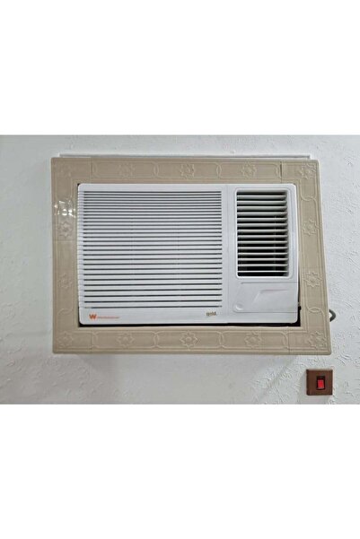 Denx AB Window Air Conditioner Gap Smart Frame Easy To Install Waterproof Beige