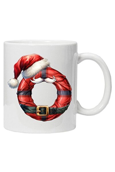 CRD PRINT Cană personalizată cu imprimeu de iarnă (inițiala „O”), model 3, ce...