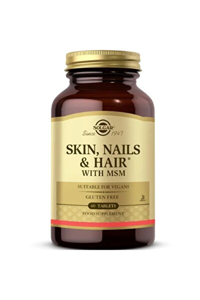 Solgar Skin, Nails & Hair* With MSM 60 Tablet