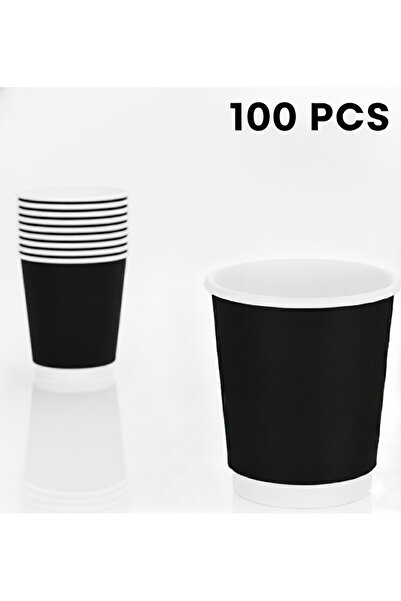 RELAXY Double Wall Paper Cups 25-Piece Set, 8 oz Capacity