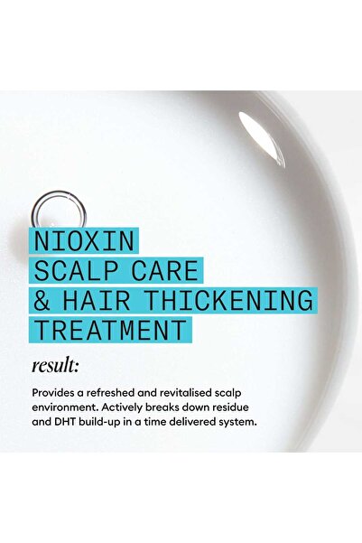 Nioxin Θεραπεία μαλλιών System 3 100ml (χωρίς ξέβγαλμα για βαμμένα μαλλιά με αραίωση)