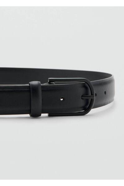 MANGO Man Nappa deri kemer