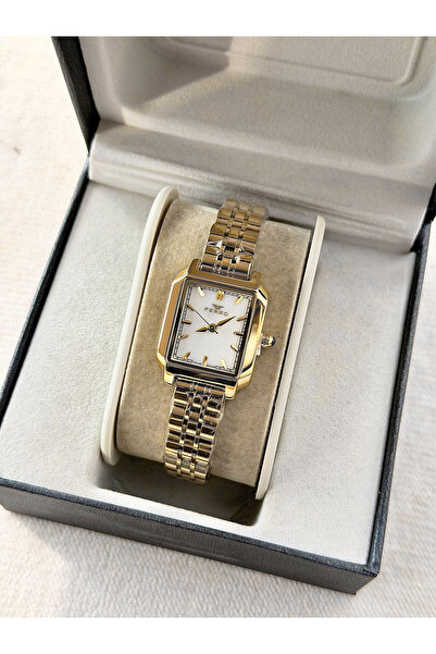 FERRO Yellow Steel Cord Women's Wristwatch Fm88282A-B 2 Years Warranty 3 Atm Water Resistant Gift Packed