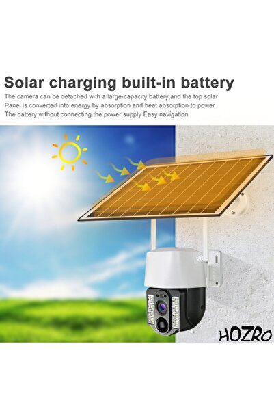 stuffix 4G HD Surveillance Camera with Motion Detection and Remote App Access