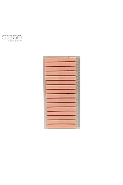 sibga tasarım Yavruağzı Renk Şerit Subțire 320 coli Post-it Transparent Color...