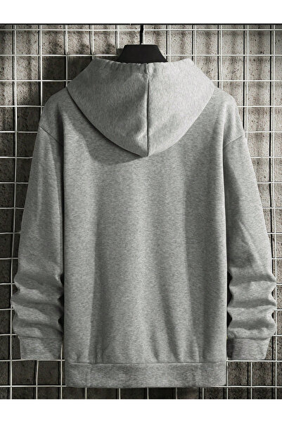 LAVİTTA New York Cheerful Printed Hooded Sweatshirt