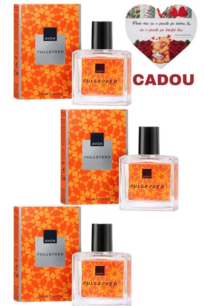 AVON Set of 3 x Full Speed ​​Eau de Toilette, 30ml