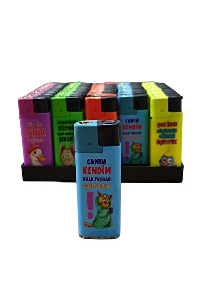 BKJET BK JET 1975 YERLİ ÜRETİM YAZILI ÇAKMAK SETİ- 1