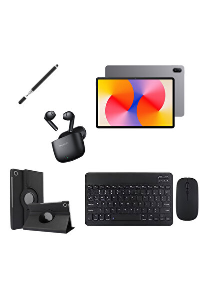 Huawei MatePad SE 11 INCH (SİM KARTLI)4GB RAM 128GB Tablet SİYAH KALEM+SİYAH KLAVYE SET+HUAWEİ KULAKLIK