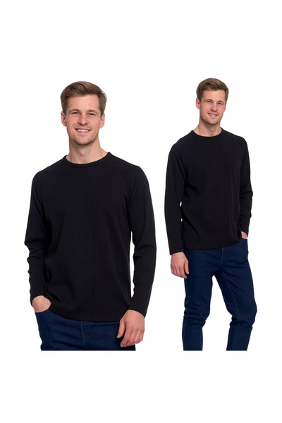 MORAJ TRICOU BĂRBĂTEȘTI CU MÂNECĂ LUNGĂ STRUCTURĂ FASHION MORAY