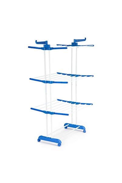 stuffix Mobile Vertical Clothes Dryer for Home, Yard or Garden, Foldable, with Hanger Support, 159x78.5 cm