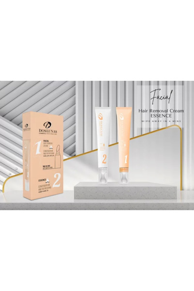 DOS LUNAS Cosmetics Dos Lunas Facial Hair Removal Cream and Soothing Balm (2 in 1) 25 g