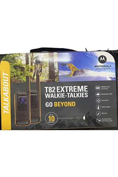 Motorola T82 Extreme – Set with LED Torch & Long Range .