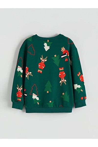 LC Waikiki Φούτερ για αγόρια με θέμα την Πρωτοχρονιά (W5)