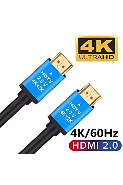 Generic High-speed, high-quality HDTV cable; standard HDTV 2.0 transmission line with 4K Ultra HD resolution, 1.5 meters
