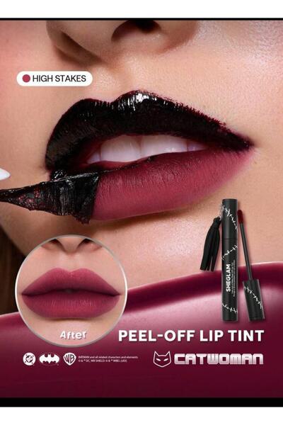SHEGLAM soyulabilir dudak boyası i am not a kitten peel-off lip tint-high stakes
