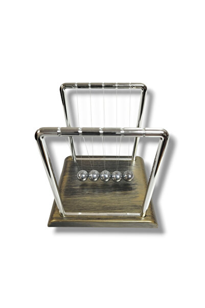 STE Newton Beşiği Denge Topları - Stres Giderici Masaüstü Aksesuar