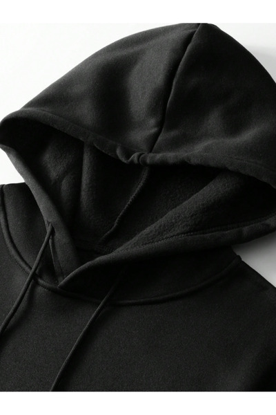 LAVİTTA No Risk No Story Printed Hooded Sweatshirt