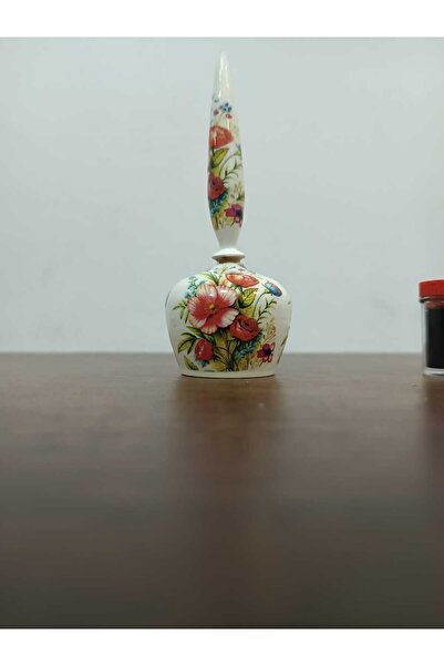 orifkozmo desenli el yapımı tahta sürmedani ve yanında hediye surmesiyle beraber