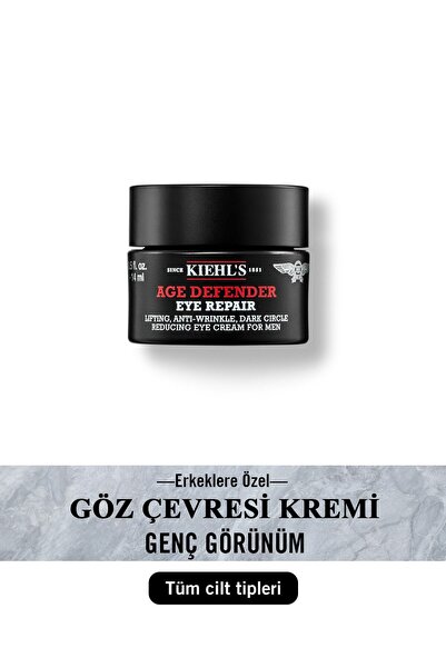 Kiehl's Erkeklere Özel Kırışıklık Karşıtı, Koyu Halka Görünümünü Azaltan Topa...