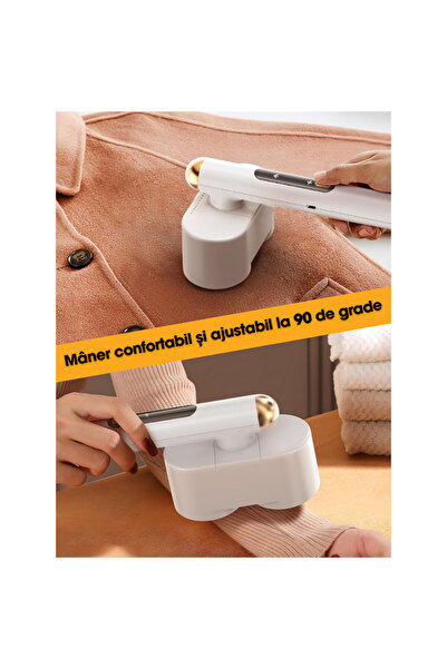 FAVsmart Aparat de Curatat Scame, Capete Duble, Programe Materiale, 8000 RPM, Rezervor Mare, Wireless