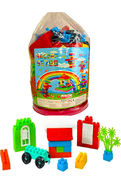 a v d a 94 Parça Mega Paket Tekerlekli Eğitici Zeka Blokları Blok Seti Mega Boy