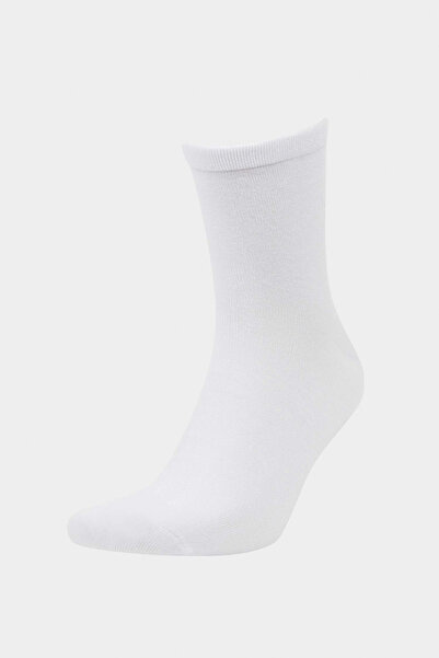 DeFacto F5314Axkr1 Multicolored Men's Stitch-Free Pack Bamboo Socks