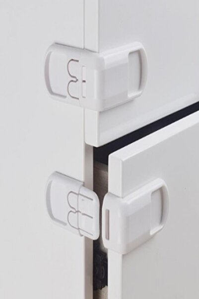MasterCar 2-Pack Reusable Child Drawer Cabinet Corner Safety Lock