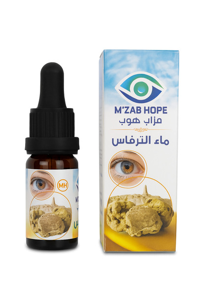 naqtadi ماء الكمأة قطرة عين - قطرات عين تهدئ الاحمرار وتساعد على تقليل الجفاف والتهيج والانتفاخ - 10 مل