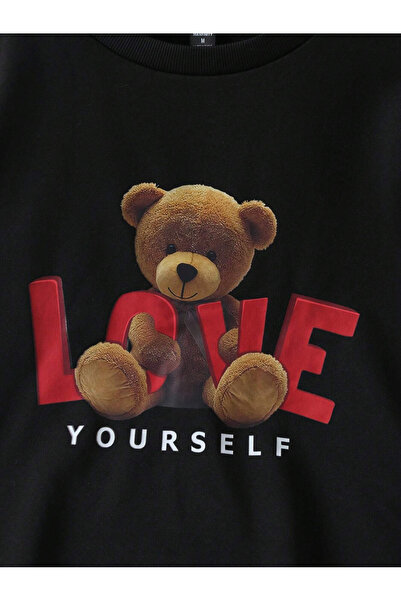 LAVİTTA Love Yourself Teddy Printed Unisex Tracksuit Set