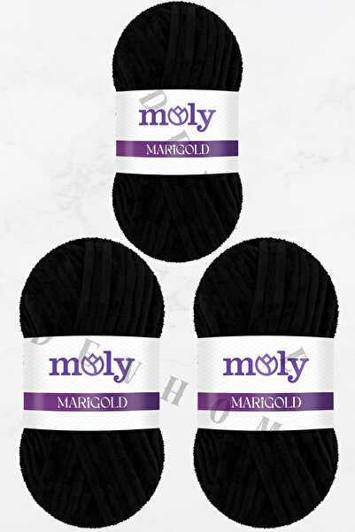 devhome Moly Marigold A fir de catifea de calitate, tricotat manual, 100% mic...