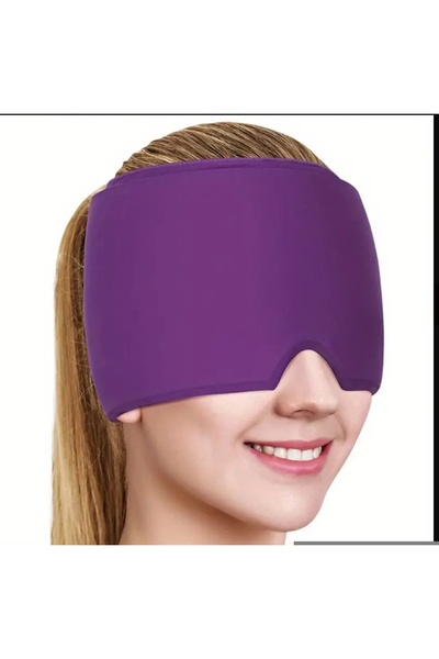 ORGANICYOU YIWUSHI 1 Adet Yeniden Kullanılabilir Jel Şapkası, Yüz için Soğutu...