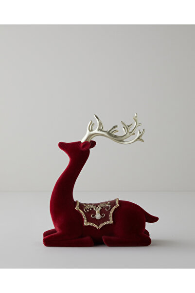 English Home Deer Biblo 21,5 cm Kırmızı
