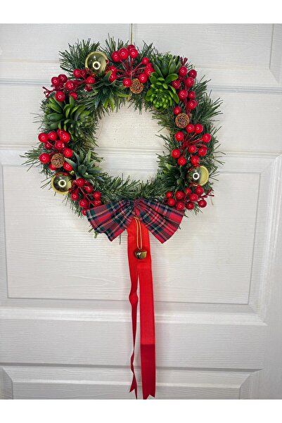 TASARIMHMODA Yılbaşı Konsept Kapı Süsü No:3 (Kar Spreyi HEDİYE!!!)