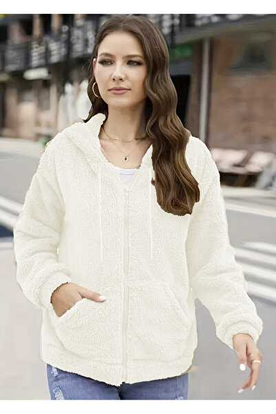 LG LAGULER Vestiti Comfortable Stylish Fluffy Plush Hoodie for the Late Spring and Winter Months