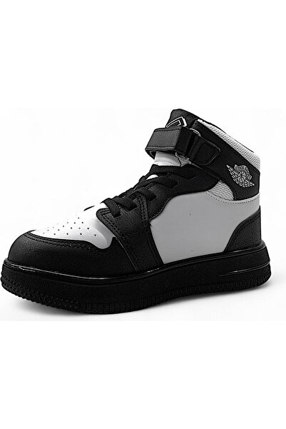Cool 25C.Haykatpu Black Velcro Orthopedic High-Top Boys Sneaker Sports Shoes