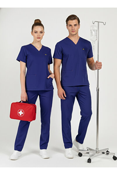 edy uniform EDY PETROİT MAVİ ( YENİ YÖNETMELİK HEMŞİRE RENGİ )