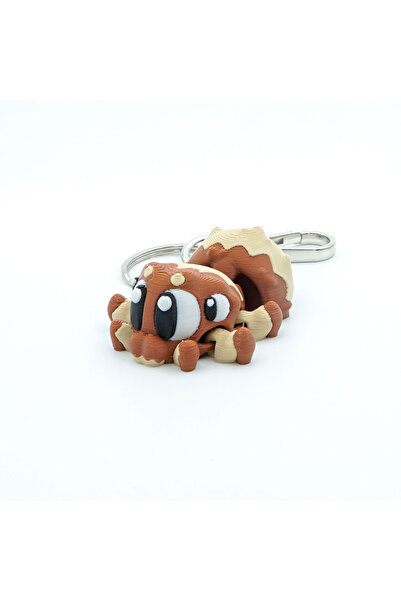 OEM Jumping Spider Keychain, Articulated Figurine, 3D, Flexi Keychain for Backpack